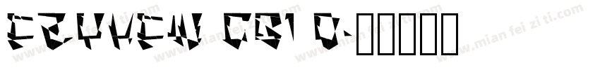 FZYHFW GB1 0字体转换
